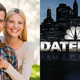 A newlywed couple and the 'Dateline' logo.